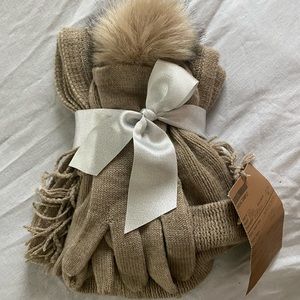 New York & Company Matching Scarf, Gloves, and Hat